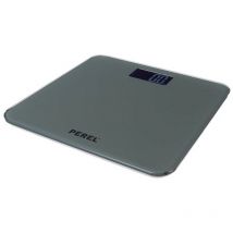 Perel Pèse-personne, numérique, max. 180 kg, écran LCD à affichage inversé, extinction automatique, gris