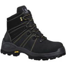 Perf PB243 Trek Noir Black Safety Boots - Size 4