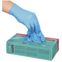 Honeywell Disposable Gloves, Blue Nitrile, Powder Free, Smooth, XL, Pack of 100
