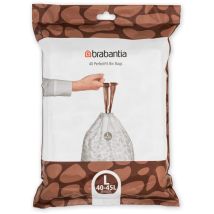 Perfectfit Bags, Code L, 40-45l, 40 Bags - Brabantia