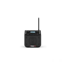 Radio dabpro, Dab+ y recepción fm, Entrada aux, MP3, Bluetooth, Red eléctrica y Recargable, Resistente a los Golpes, IP54, DPR2 - Perfectpro