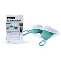Più Sacco Lavatrice Salvareggiseni Salvalingerie - cm 30x18 - per Proteggere i Reggiseni a Coppe rigide - Perfetto