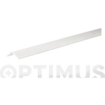 Perfil Bricolaje Ángulo Pvc Blanco Satinado 1000 X 30 X 30 Mm