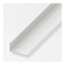 Alfer - Perfil de esquina de pvc con lados de longitud desigual de 2,5 m