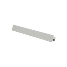 Emuca - Perfil Placard H10 - Blanco / 2Mt.