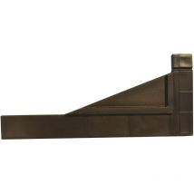 Perfix - 2 pièces de fixation pour panneaux décoratifs - Rouille - Nortene