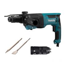 Perfo-burineur SDS-Plus Makita HR2670FTX - 800W + Accessoires