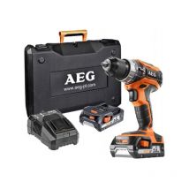 Marteau perforateur compact 4 modes sds+ 18V combiné avec mallette + 2 batterie 2A + Chargeur (bbh 18C) - AEG
