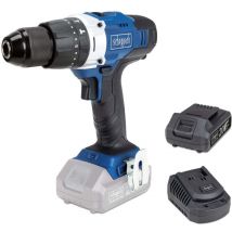 Scheppach - Perceuse à percussion sans fil 20V, CCD45-20ProS, led avec 1 batterie 20V 2.0Ah - chargeur - 5909221900