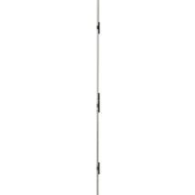 Iseo Cavers - Serrure multipoint à larder iseo Performa - Têtière u 1930x24x6 mm Acier inox - Entraxe 92 mm - Axe 35 mm - 7232523528