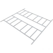 Fundamentbodenrahmen für Gerätehaus 'Dresden ii 1012', schwarz, 355 x 291 x 2,6 cm - Pergart