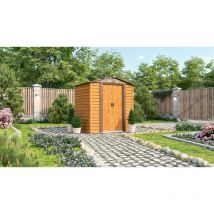 Gerätehaus 'Frankfurt ii 65', braun, 2,48 m² - Pergart