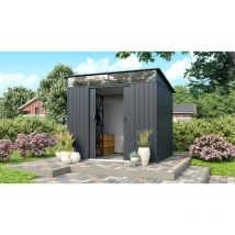 Gerätehaus 'Lübeck 86', anthrazit, 4,05 m² - Pergart