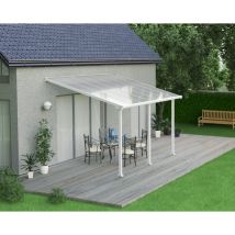 Palram - Canopia Aluminium Terrassenüberdachung Olympia Weiß 295x425x305 cm