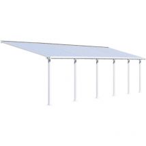 Palram - Canopia Aluminium Terrassenüberdachung Olympia Weiß 295x980x305 cm