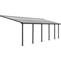 Palram - Pergola 24.5m² Gris Anthracite 704355