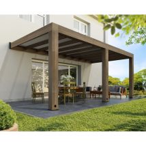 Canopia Pérgola Helsinki 3X6 m Pérgola de madera de cedro