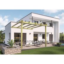 Maderland - Pergola en bois adossée - modèle lloret - 510 x 420 cm