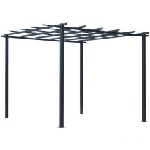 Pergola autoportante NINA noire
