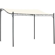 MH - Pergola auvent enola beige et noire