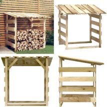Pergola avec toit 100x90x100 cm Bois de pin imprégné - pergola - pergolas - Home & Living - Brun