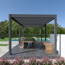 Chalet&jardin - Pergola Bioclimatique 3x6M autoportante Chalet-Jardin
