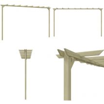 Pergola de jardin Pin imprégné 360x200x60 cm - pergola - pergolas - Home & Living - Vert
