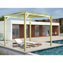 Maderland - Pérgola de Madera Maciza Jerez ( ) - Gardeneas - 420 x 420 cm