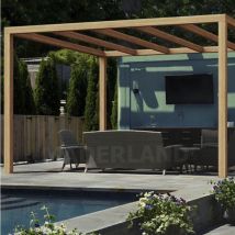 Maderland - Pérgola de Madera Laminada Santander ( ) - Gardeneas - 500 x 400 cm