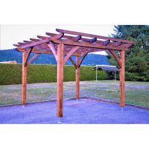 Pergola de style 3 x 3 Bois origine France