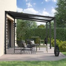 Cerland - Pergola en aluminium bioclimatique sun - 12 m²