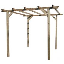 Pergola impregnata cm 300X300X220H