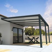Ombrazur - Pergola isotoit classic Gris anthracite 4,96x2,50m