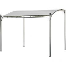 Happy Garden - Pergola murale 3 × 2,5m nice beige