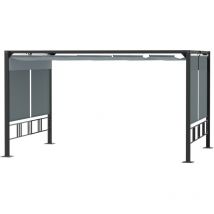 Pergola rétractable leela noire