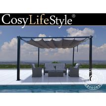 Dancover - Pergola Santa Cruz, 4x4m, Gris Foncé