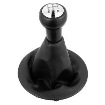 Perilla de cambio de marchas de coche, palanca de cambios, cubierta de cuero pu para Citroën Berlingo iii MK3 para Peugeot Partner.