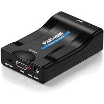 Merkmak - Convertisseur De Tension-1080 P Peritel Vers Hdmi Video Audio Haut De Gamme Convertisseur Adaptateur Pour Hd Tv Dvd Sky Box Stb Plug And 