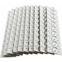 Perles de lampe SMD avec lentille optique pour 32-65 LED de réparation de TV Accessoires de bande de lumière, 3V 100PCS - 3V 100PCS