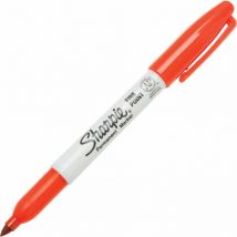 Sharpie Sharpie Permanent Marker Fine Tip 0.9mm Line Red (Pack 12)