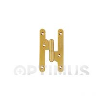 Boltun - pernio laton mate canto redondo 100 x 55 d 310S - 010104005