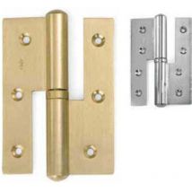 Charnière Boltun R.360-120Mm Laiton Droite - Charnière pour portes de passage à lame large STRONG DROITES