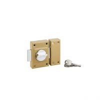 Thirard - Perno estándar con pomo cilíndrico de 40mm, epoxi de bronce, 3 llaves