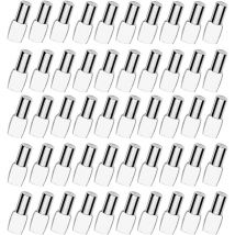 Perno per mensola in metallo placcato nichel, 100 pezzi, 5 mm, per accessori di supporto per scrivania, armadio per mobili