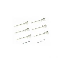 Perno sicuro scorrevole/persiana bianco pack 6 pz (bianco)