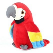 Yzmrbdqc - Perroquet parlant, jouet de perroquet en peluche électrique parlant, répétant ce que vous êtes dessin animé-mignon enregistrement