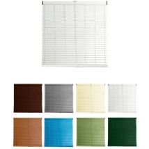 Jardin202 - Persiana de pvc Alicantina con Polea Metálica Persiana Enrollable Estor Enrollable para Ventanas, Puertas, Salón y Cocina 95 x 120 cm