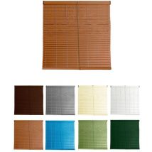 Jardin202 - Persiana de pvc Alicantina con Polea Metálica Persiana Enrollable Estor Enrollable para Ventanas, Puertas, Salón y Cocina 90 x 220 cm