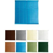 Jardin202 - Persiana de pvc Alicantina con Polea Metálica Persiana Enrollable Estor Enrollable para Ventanas, Puertas, Salón y Cocina 70 x 160 cm