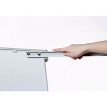 Dahle Conference Tripod Flipchart Easel Magnetic 600x990mm Grey D00511895
